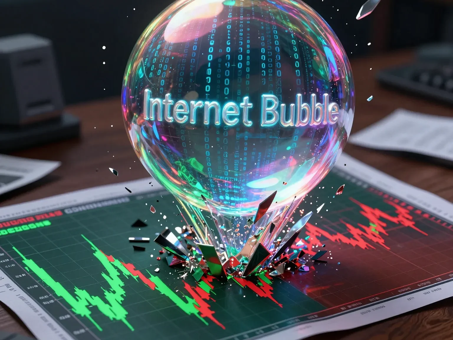 dot-com bubble crash