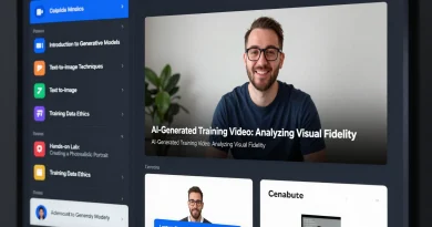 Create online courses with Synthesia
