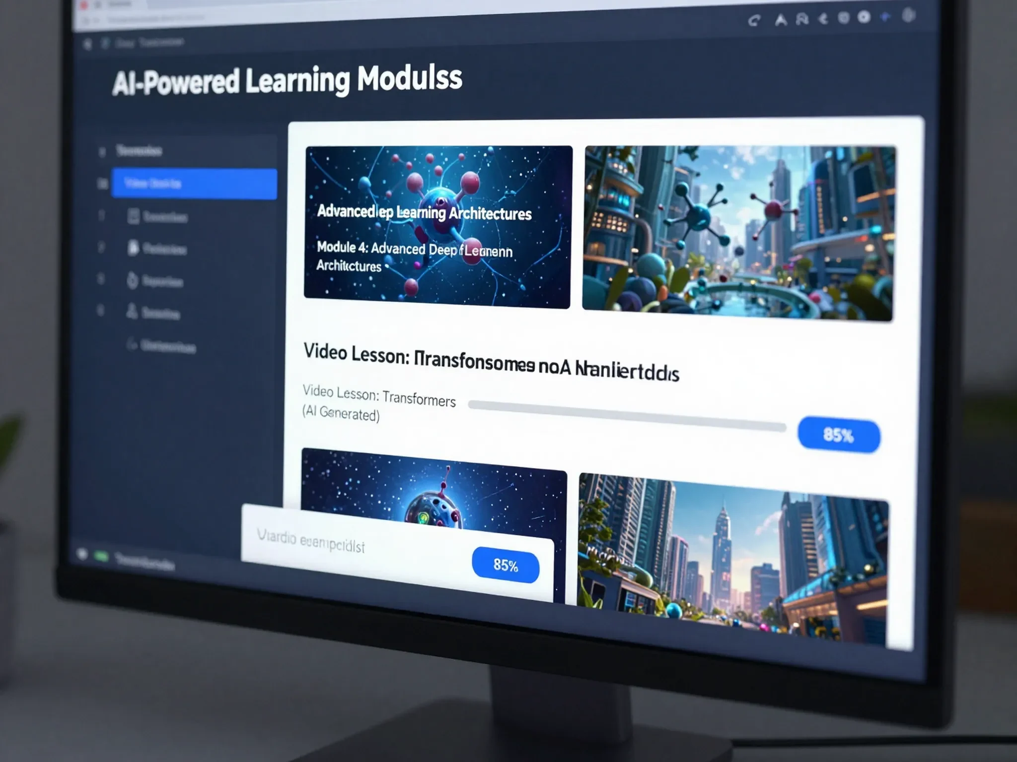 Create online courses with Synthesia