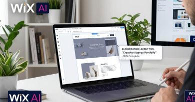 Wix AI website builder