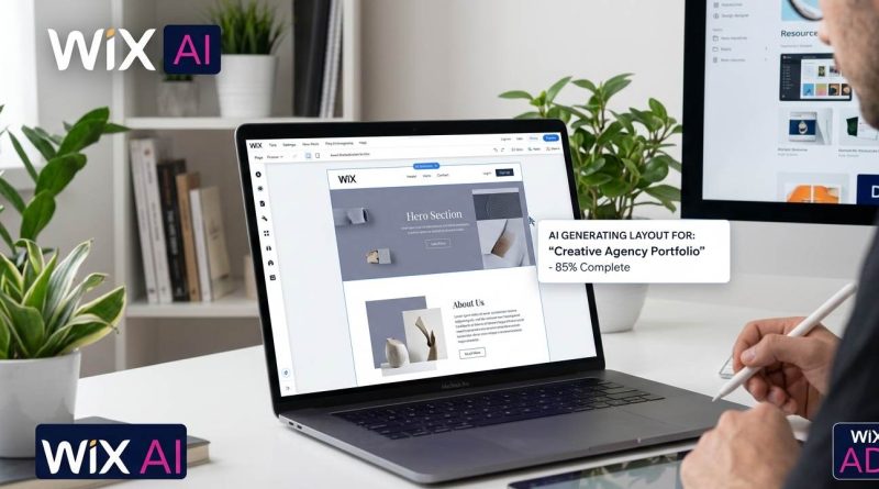 Wix AI website builder