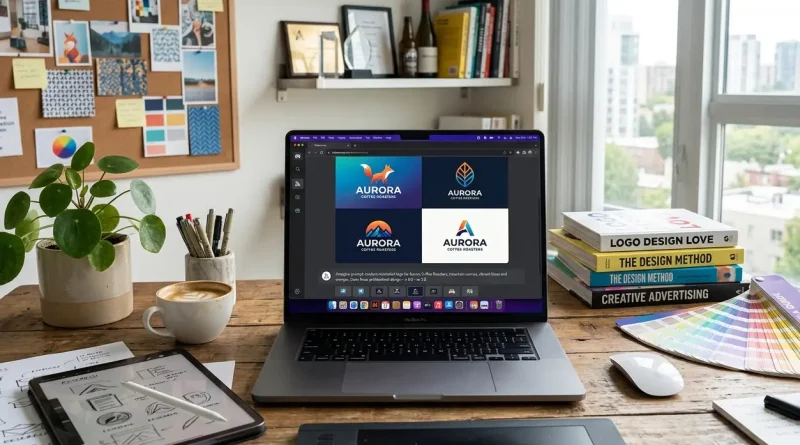 Midjourney AI logo design