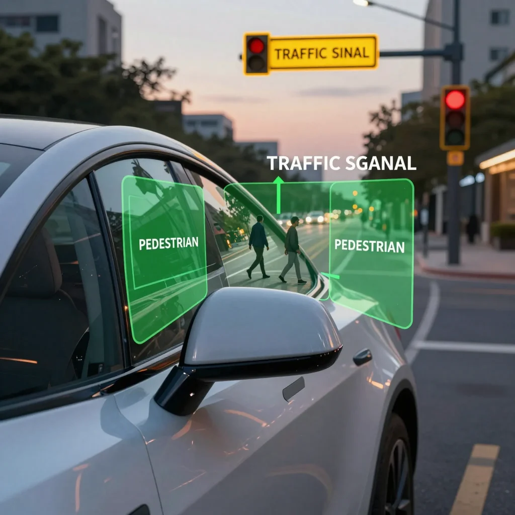 Tesla AI vision system