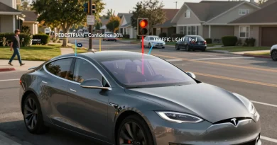 Tesla AI vision system