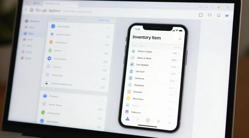 Google AppSheet no code app
