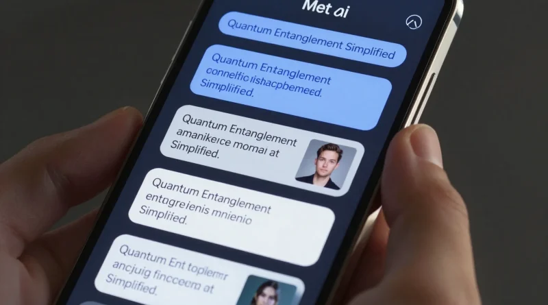 Meta AI assistant app