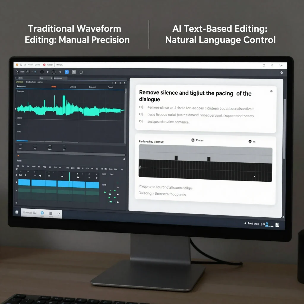 Descript podcast editing