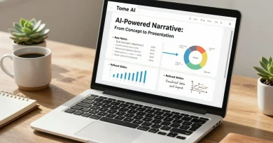 Tome AI presentation creation