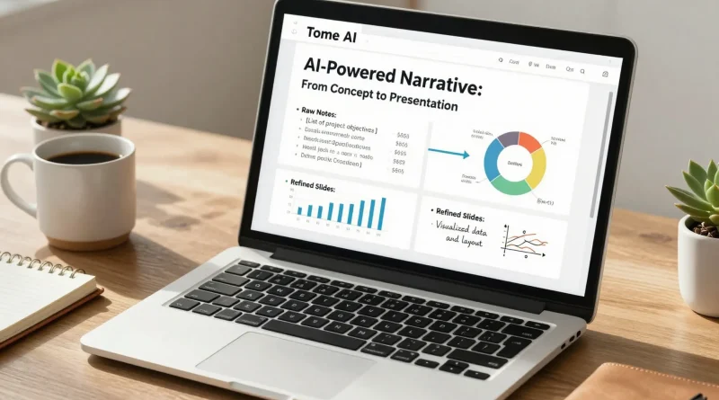 Tome AI presentation creation