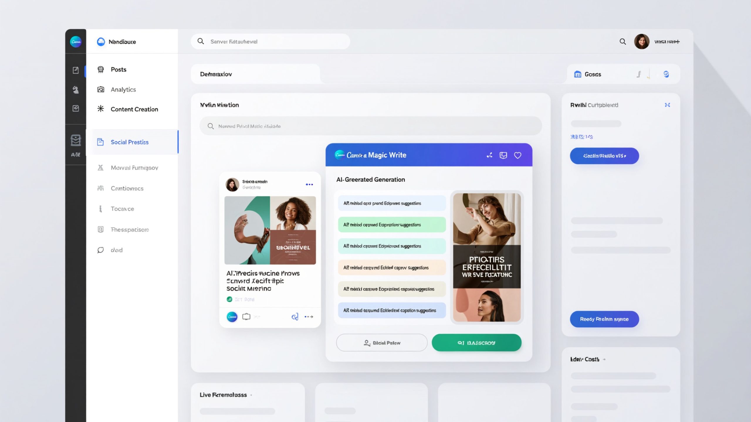 How to Create Engaging AI Social Media Posts Using Canva Magic Write ...